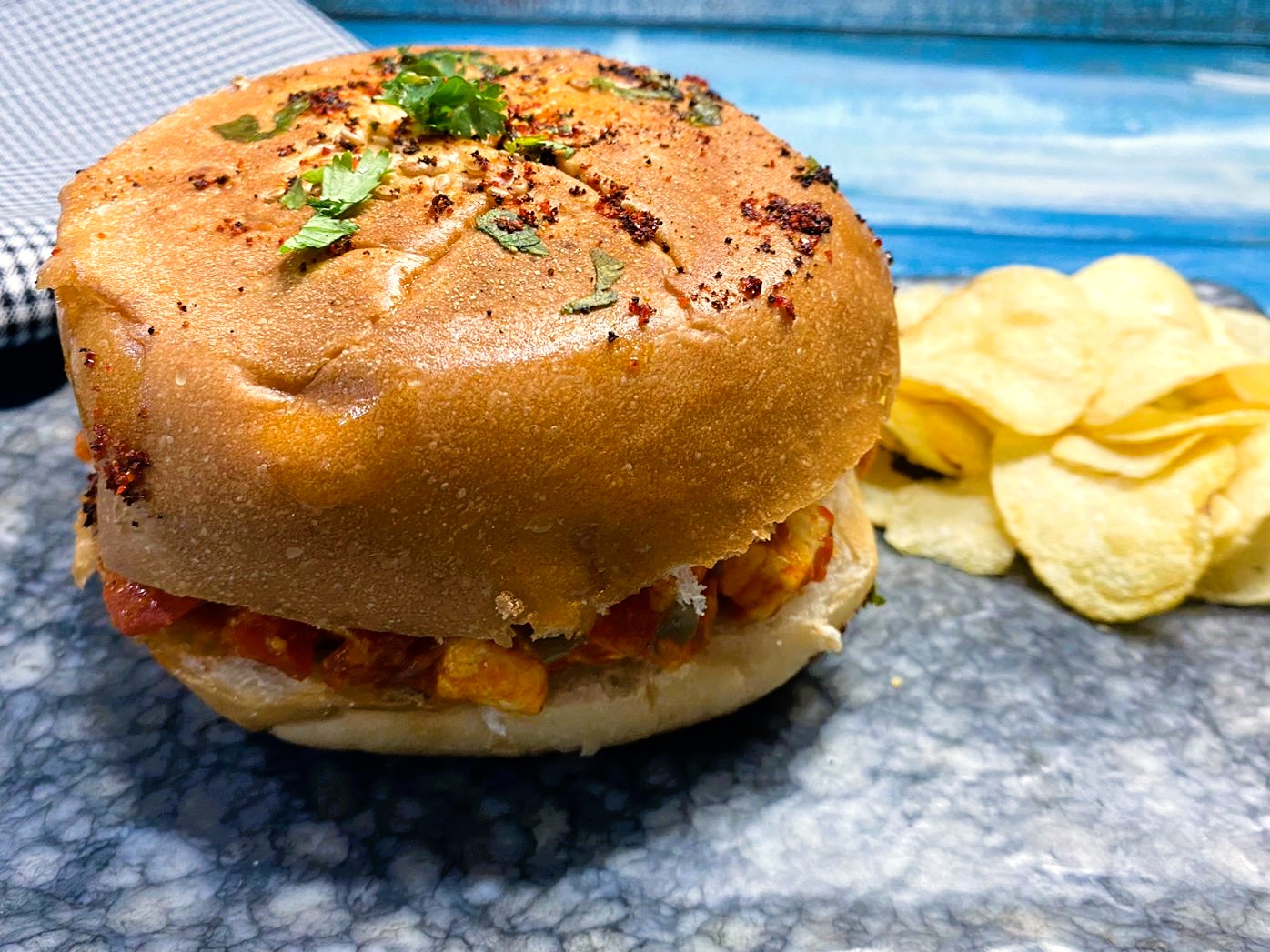 Hyderabadi Tawa Burger