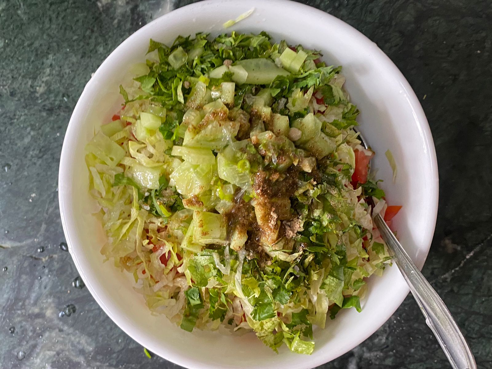 Chickpea and Kidney Bean Salad