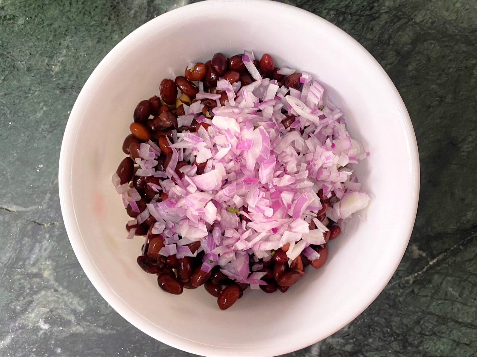 Chickpea and Kidney Bean Salad