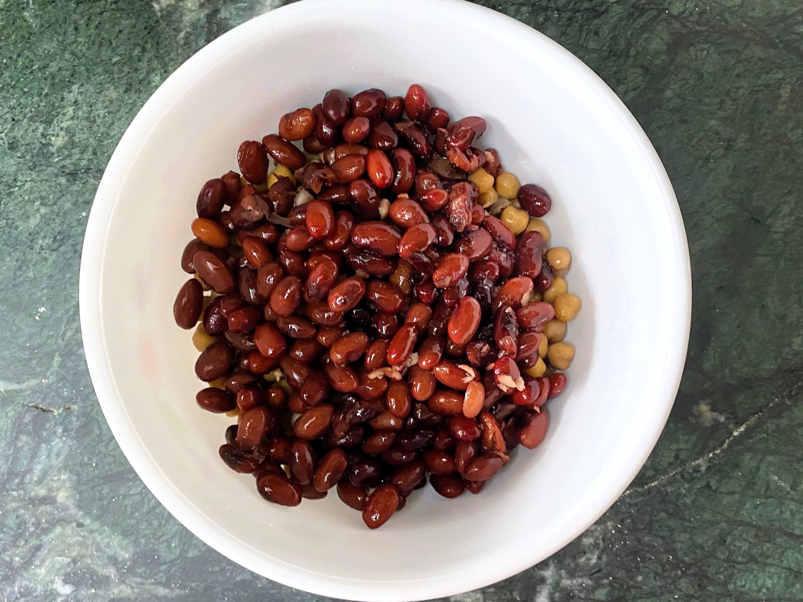 Chickpea and Kidney Bean Salad